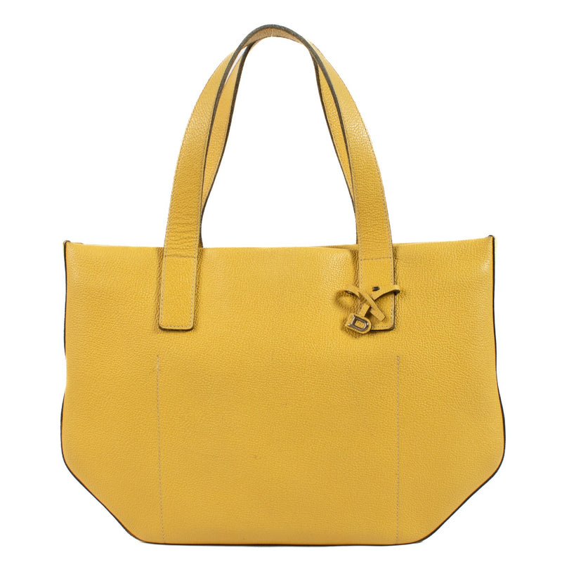 Shop 100% authentic secondhand Delvaux Yellow Vintage Top Handle Bag on Labellov.com