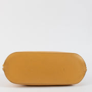 Shop 100% authentic second hand Delvaux Yellow Top Handle Bag on Labellov.com