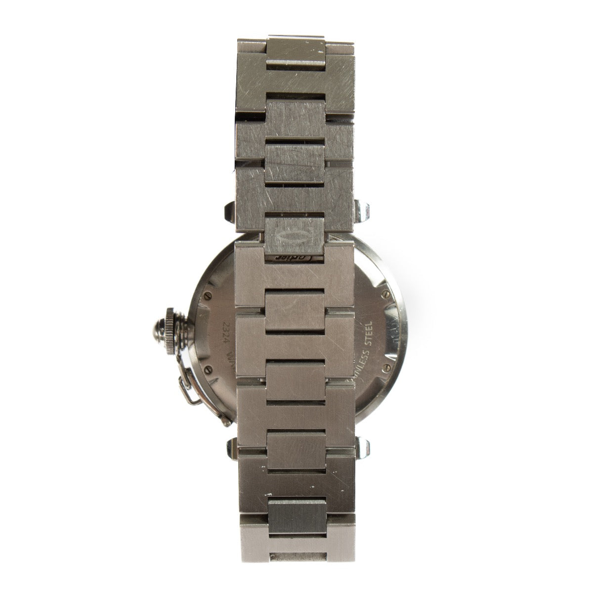 Buy authentic second hand Cartier Silver Pasha Watch 35mm at Labellov.com