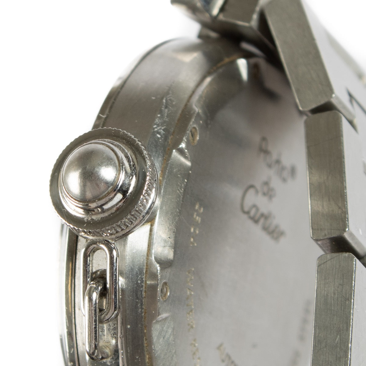 Buy authentic second hand Cartier Silver Pasha Watch 35mm at Labellov.com