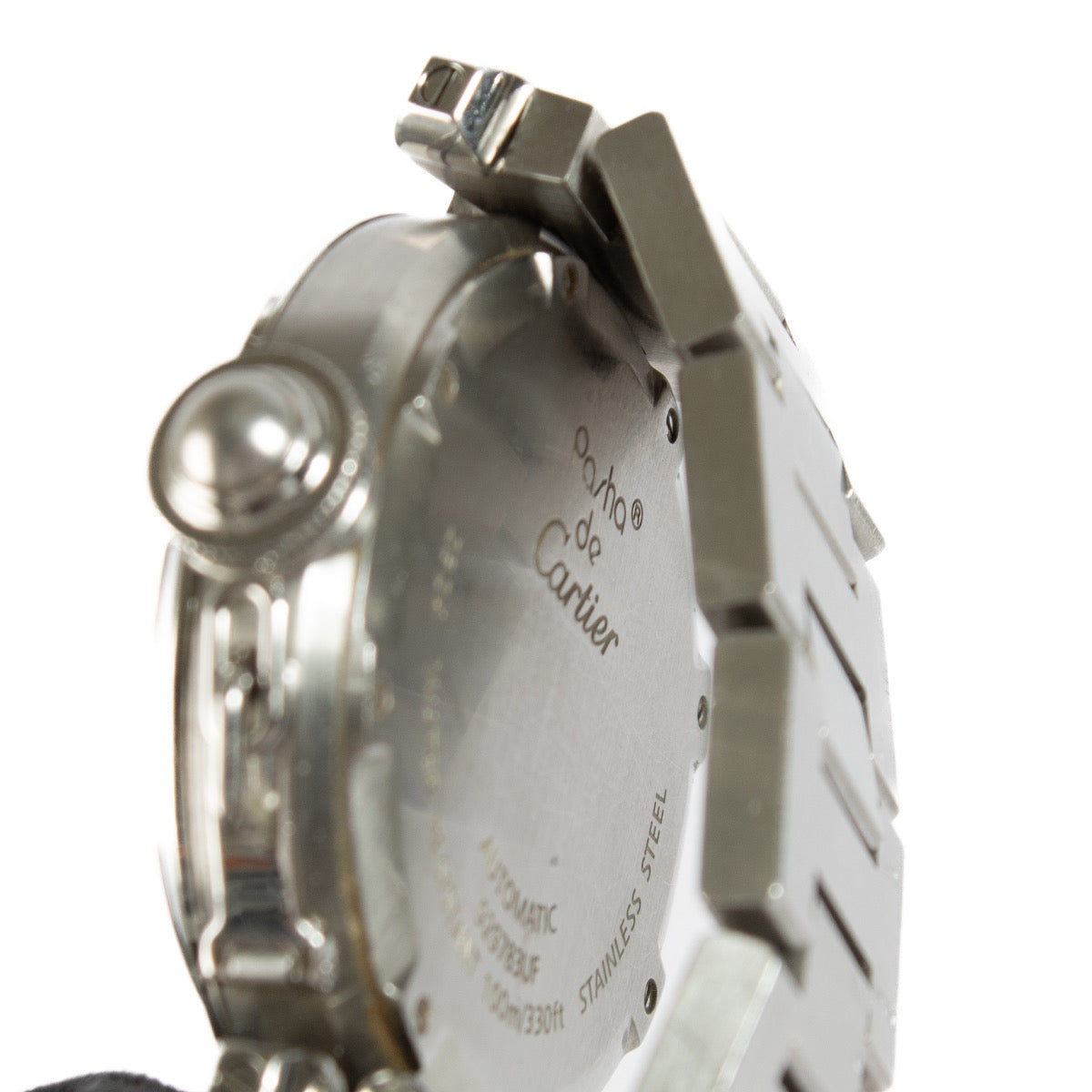 Buy authentic second hand Cartier Silver Pasha Watch 35mm at Labellov.com