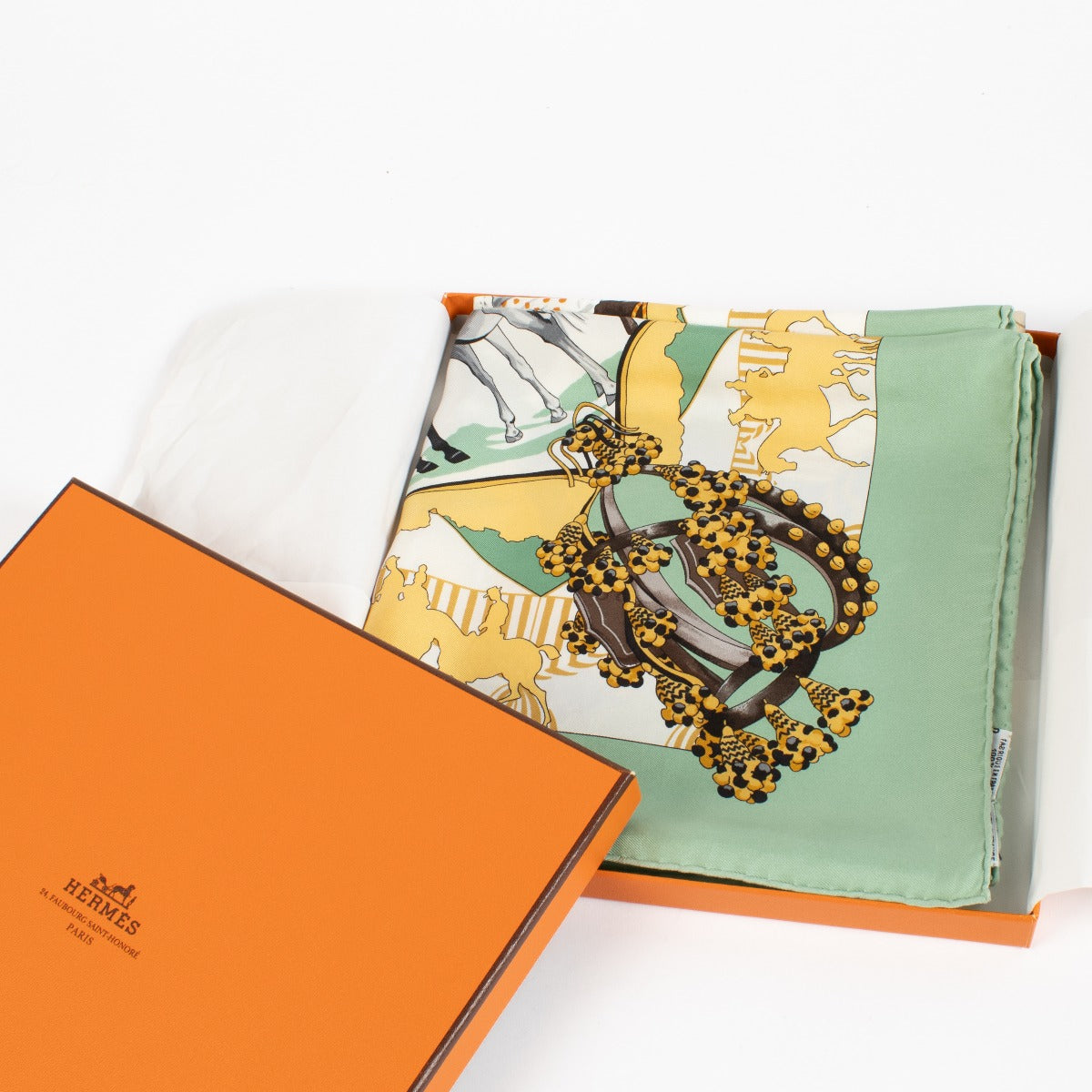 Hermès Feria de Sevilla Zijden Sjaal 90