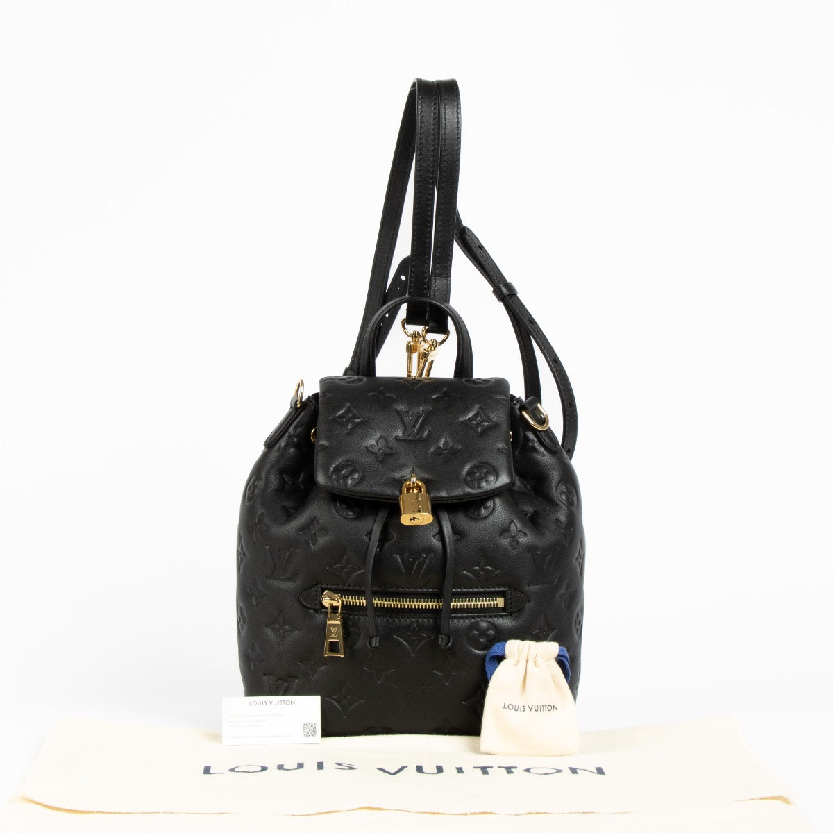 Shop this 100% authentic Louis Vuitton Black Coussin Backpack at Labellov.com