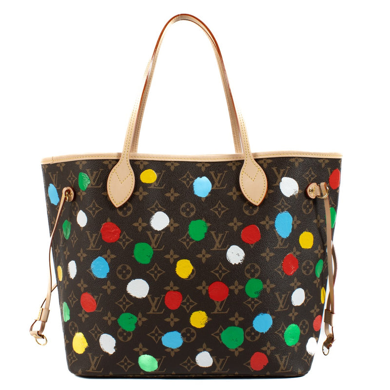 shop 100% authentic second hand Louis Vuitton x Yayoi Kusama Monogram Neverfull MM on Labellov.com