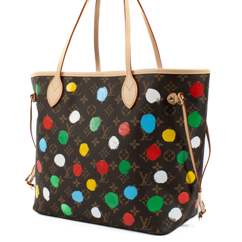 shop 100% authentic second hand Louis Vuitton x Yayoi Kusama Monogram Neverfull MM on Labellov.com
