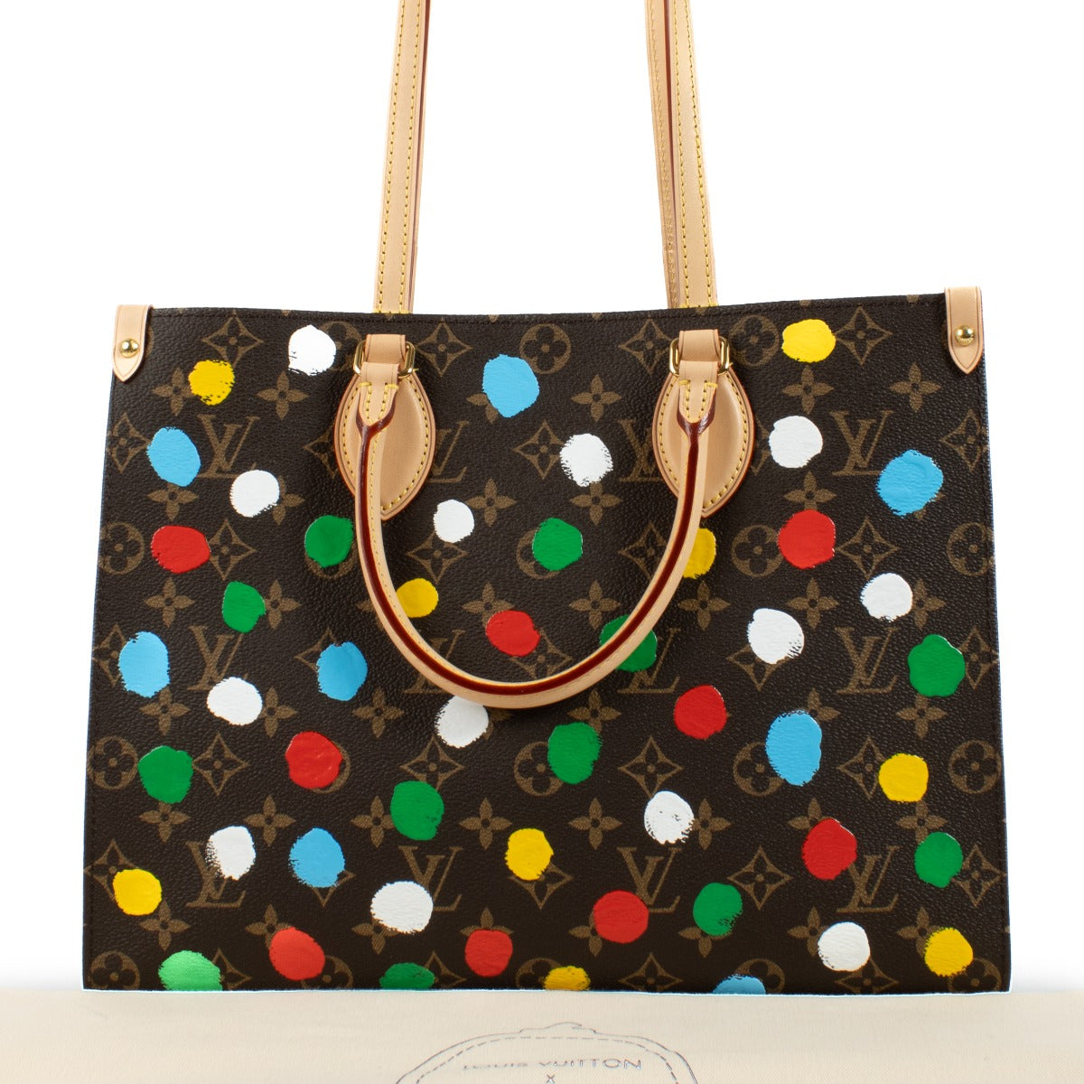 shop 100% authentic second hand Louis Vuitton x Yayoi Kusama Monogram OnTheGo MM Bag on Labellov.com