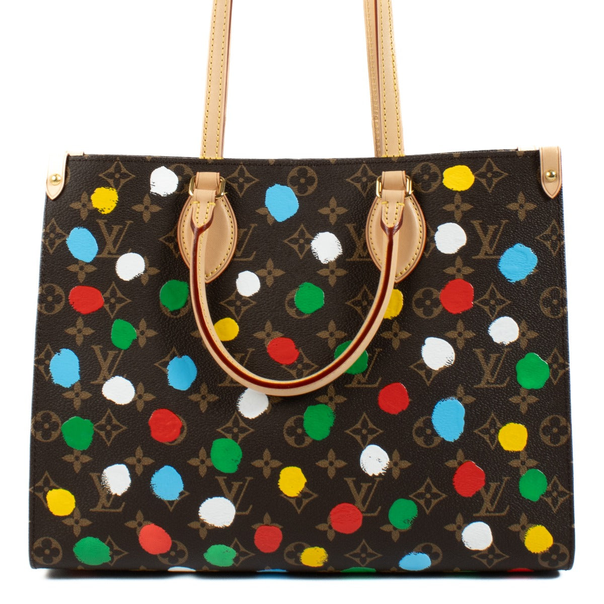shop 100% authentic second hand Louis Vuitton x Yayoi Kusama Monogram OnTheGo MM Bag on Labellov.com