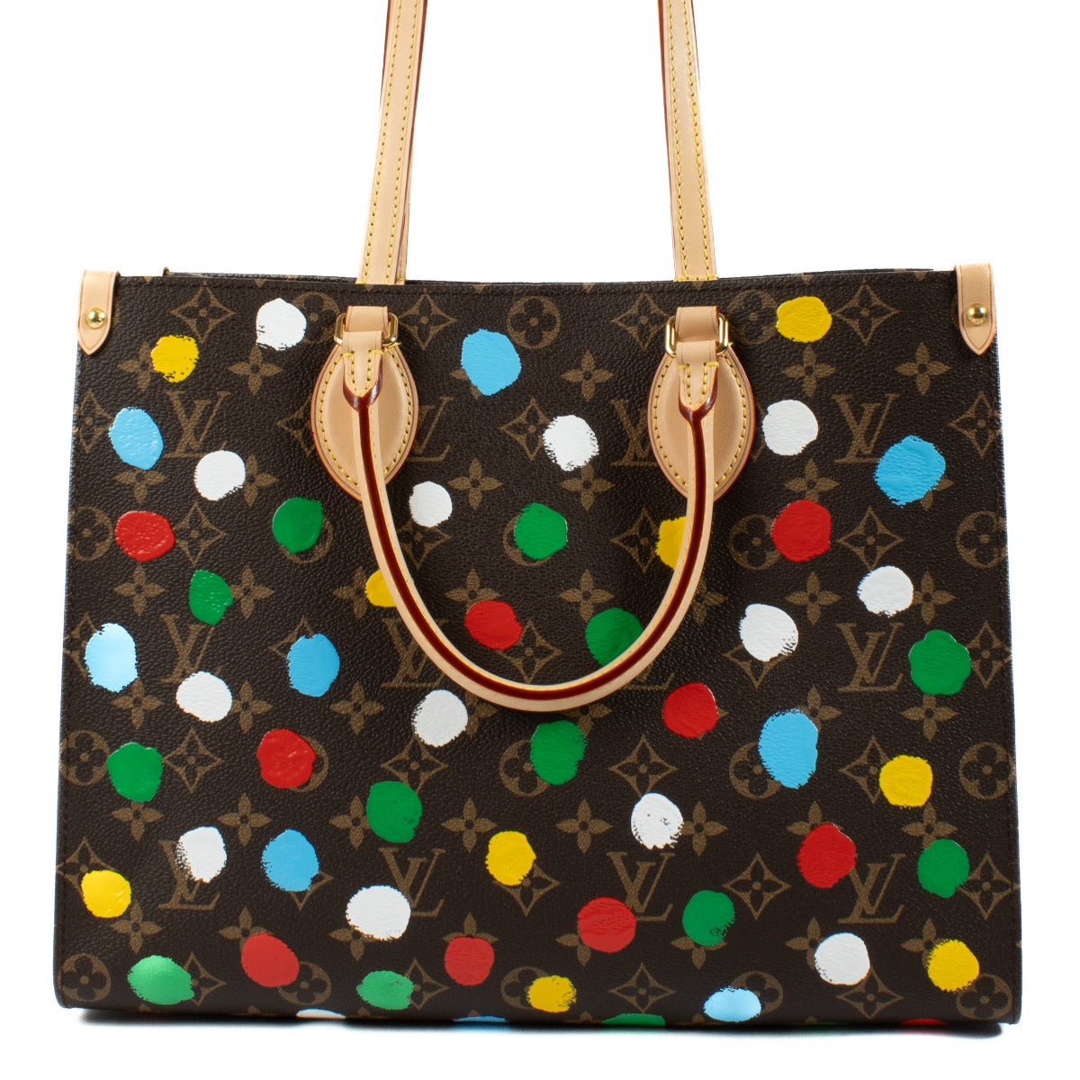 shop 100% authentic second hand Louis Vuitton x Yayoi Kusama Monogram OnTheGo MM Bag on Labellov.com