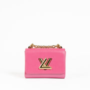 Shop this 100% authentic Louis Vuitton Pink Vernis Twist Little Bag at Labellov.com
