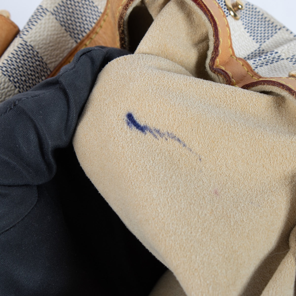 Shop 100% authentic second hand Louis Vuitton Damier Azur Top Handle Bag on Labellov.com