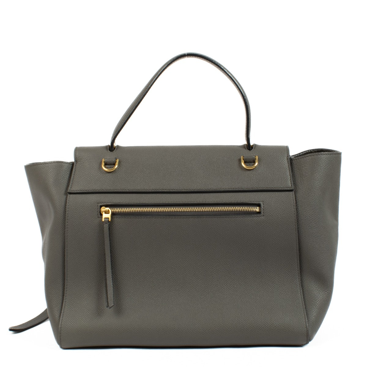 Celine Grey Leather Mini Belt Bag