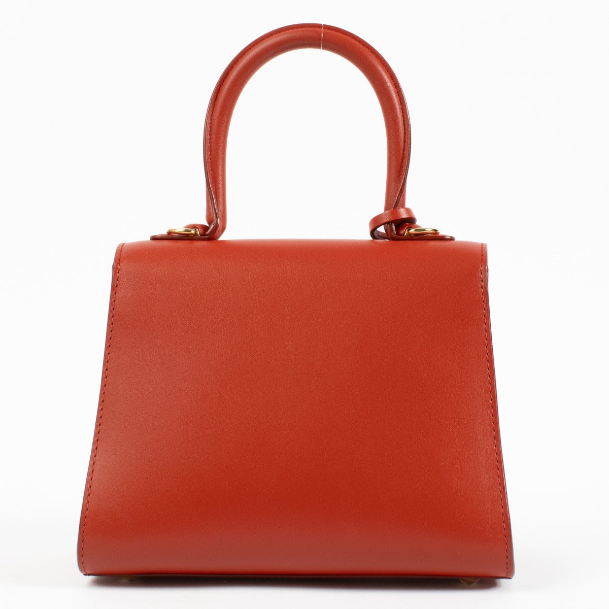 Authentic second hand Delvaux Scarlet Red Box Calf Brillant Mini on Labellov.com