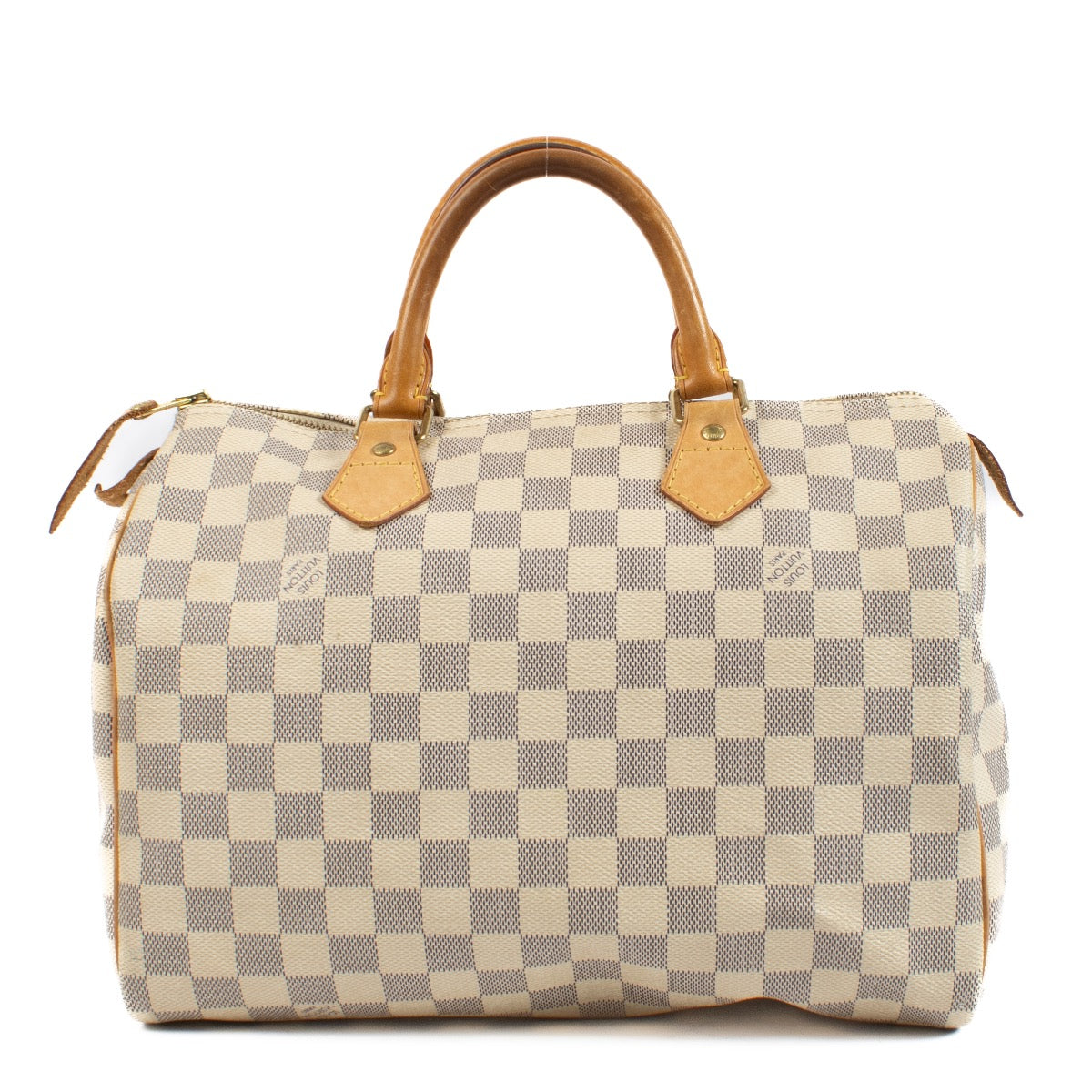 Authentic second hand Louis Vuitton Damier Azur Speedy 30 on Labellov.com