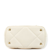 Authentic second hand Valentino Garavani White Small Rockstud The Handle Bag on Labellov.com