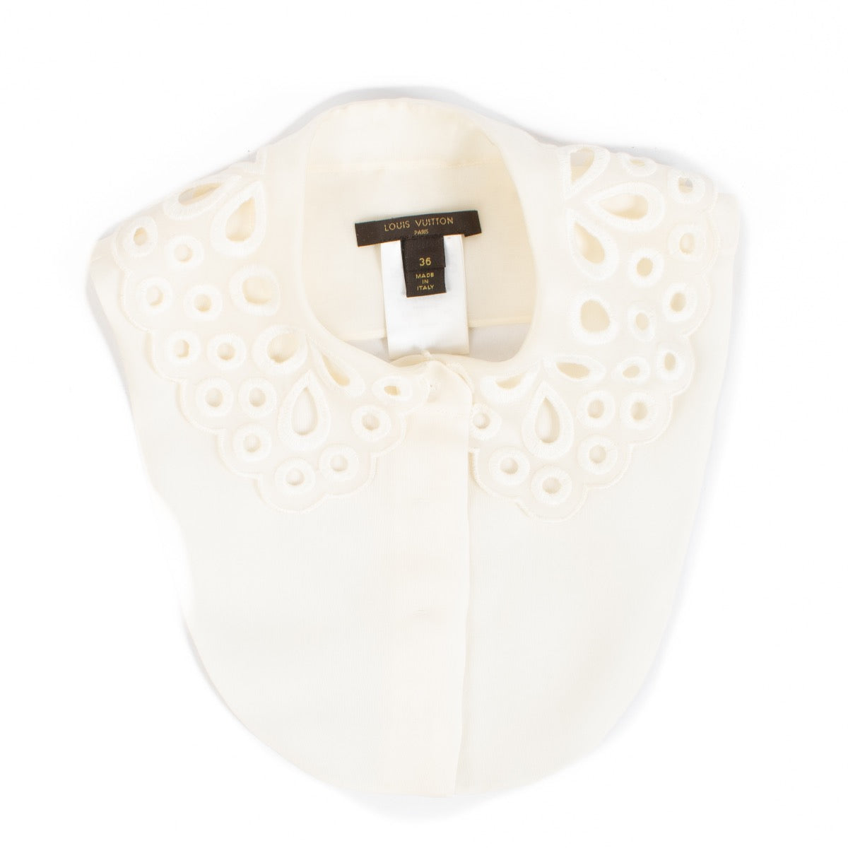 Shop 100% authentic second hand Louis Vuitton Spring/Summer 2012 Lace Collar - Size 36 on labellov.com