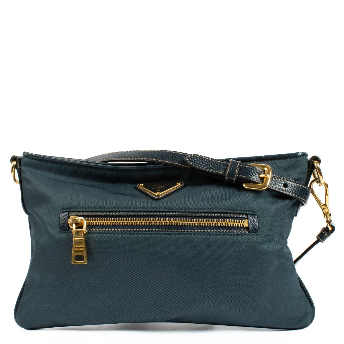 Prada Blue Nylon Crossbody Bag