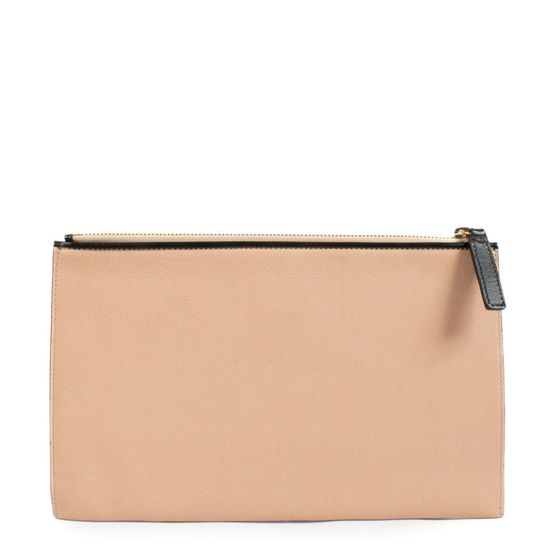 Buy authentic second hand Chloé Bi-Color Leather Alice Clutch at Labellov.com