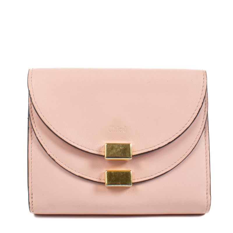 Shop 100% authentic second hand Chloé Pink Georgia Wallet on Labellov.com