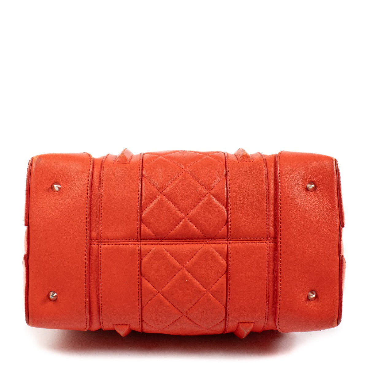 Shop 100% authentic second hand Givenchy Red Lucrezia Boston Bag on Labellov.com