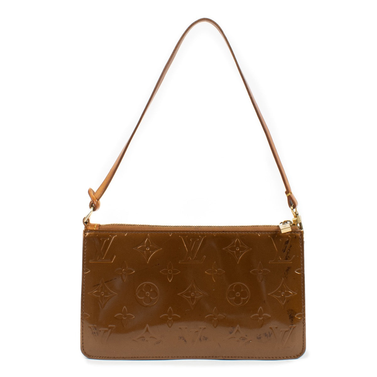 Shop 100% authentic second hand Louis Vuitton Bronze Monogram Vernis Lexington Pochette on labellov.com