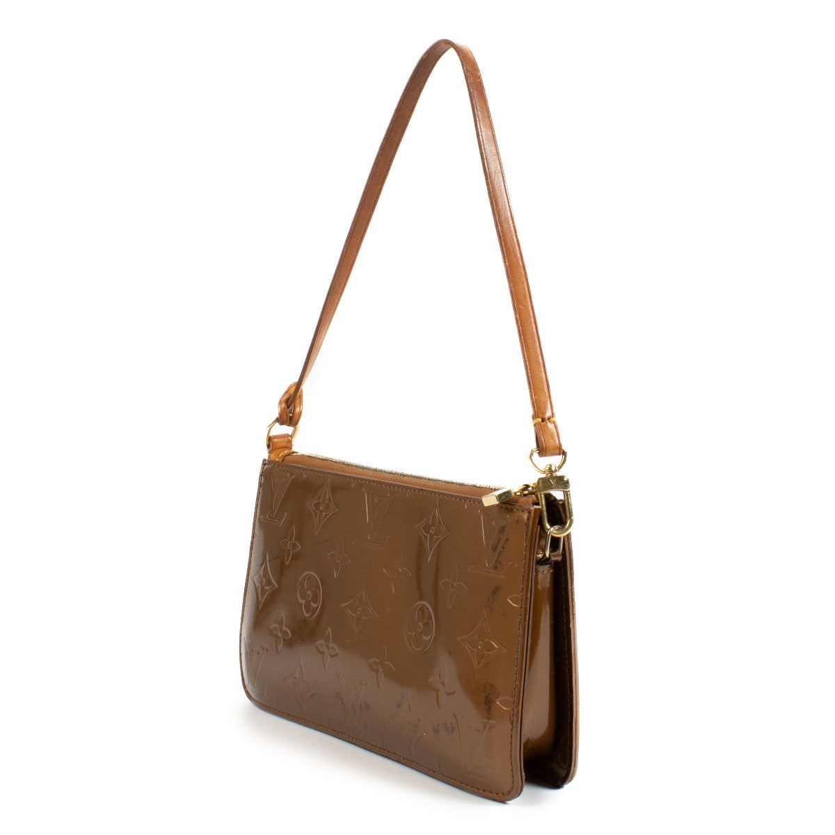 Shop 100% authentic second hand Louis Vuitton Bronze Monogram Vernis Lexington Pochette on labellov.com