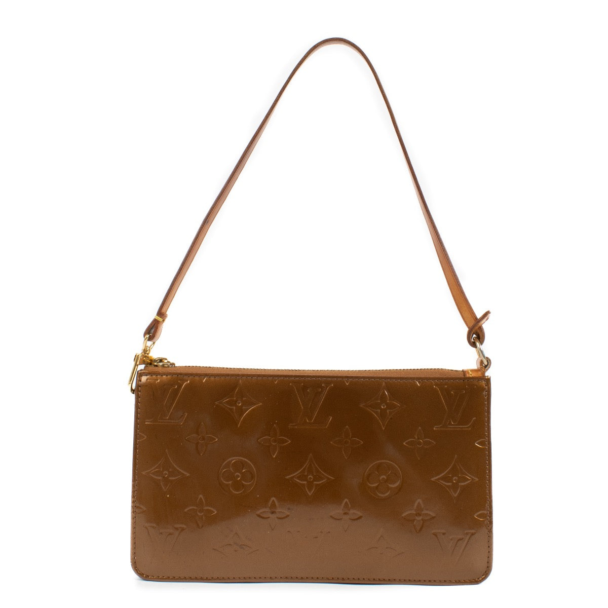 Shop 100% authentic second hand Louis Vuitton Bronze Monogram Vernis Lexington Pochette on labellov.com