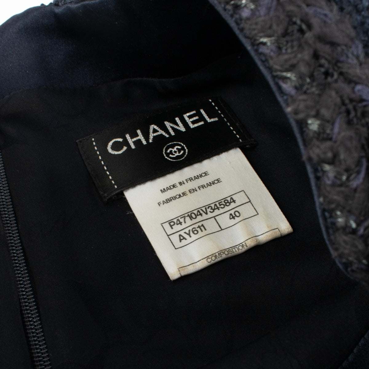 Chanel Blue Dress