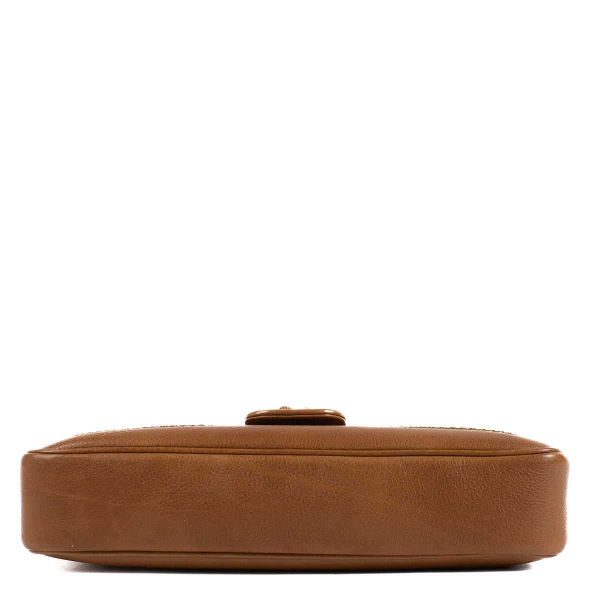 Gucci Brown Leather Marrakech Chain Bag