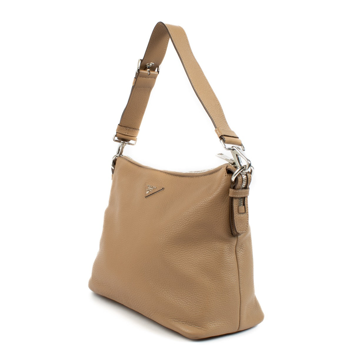 Shop 100% authentic second hand Prada Beige Vitello Daino Hobo Bag on labellov.com