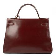 shop 100% authentic second hand Hermès Kelly 32 Rouge H Box GHW on Labellov.com