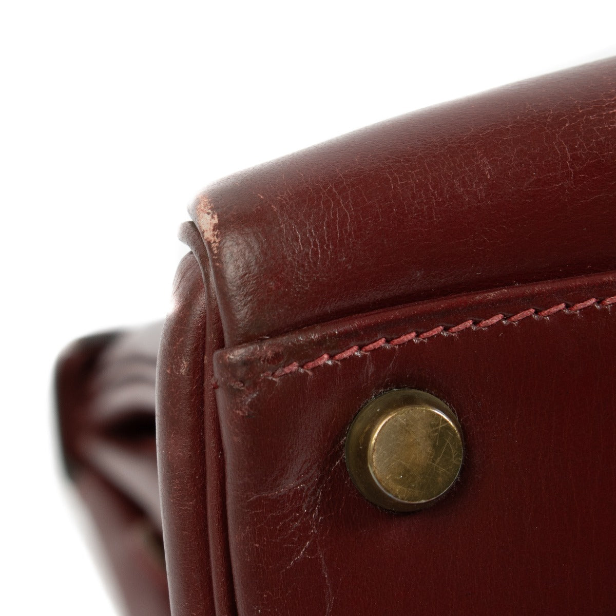shop 100% authentic second hand Hermès Kelly 32 Rouge H Box GHW on Labellov.com