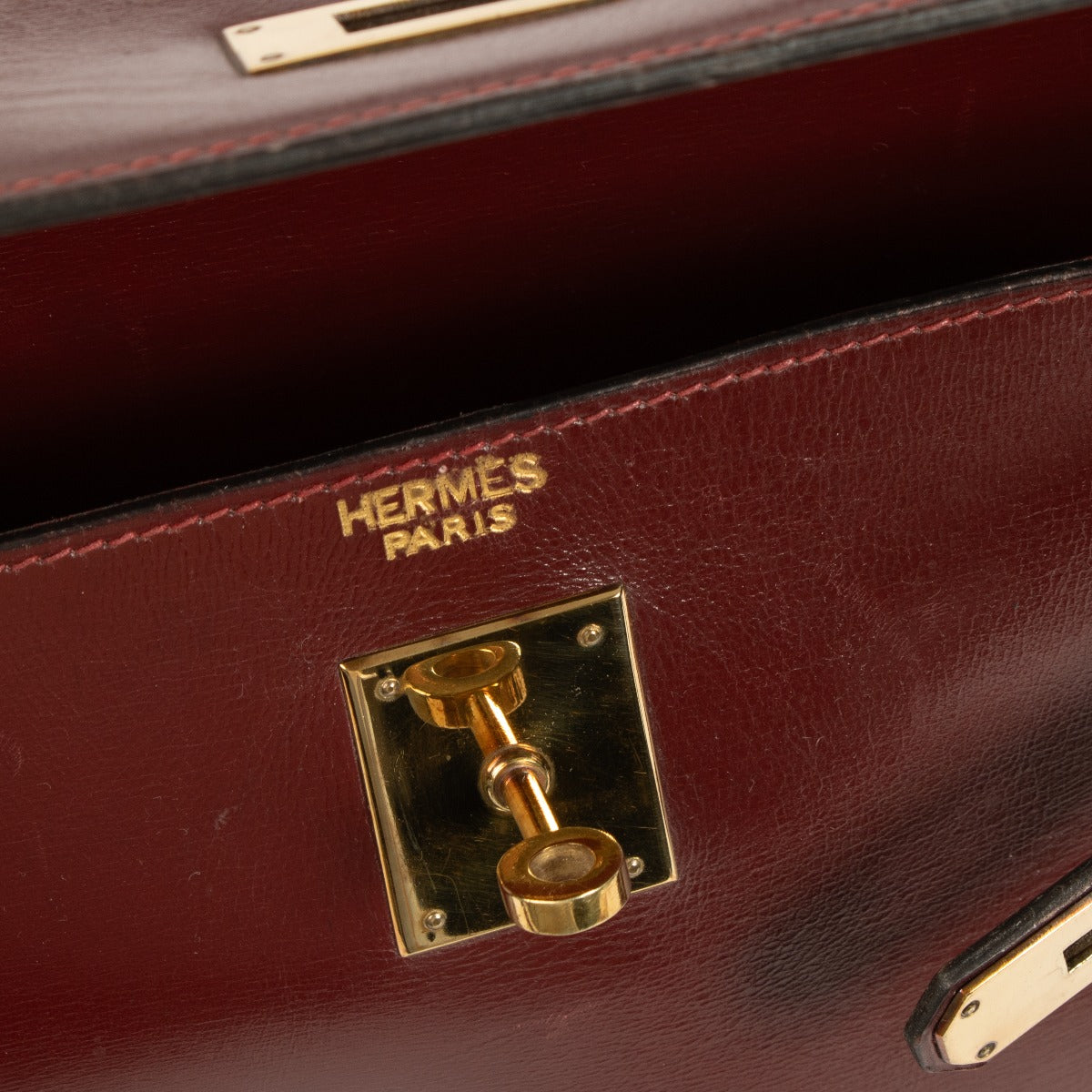 shop 100% authentic second hand Hermès Kelly 32 Rouge H Box GHW on Labellov.com