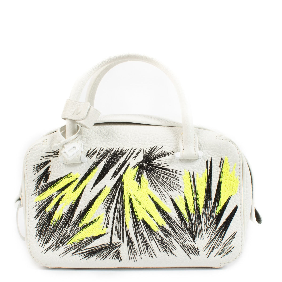 Shop 100% authentic secondhand Delvaux White Graffiti Cool Box Mini on Labellov.com