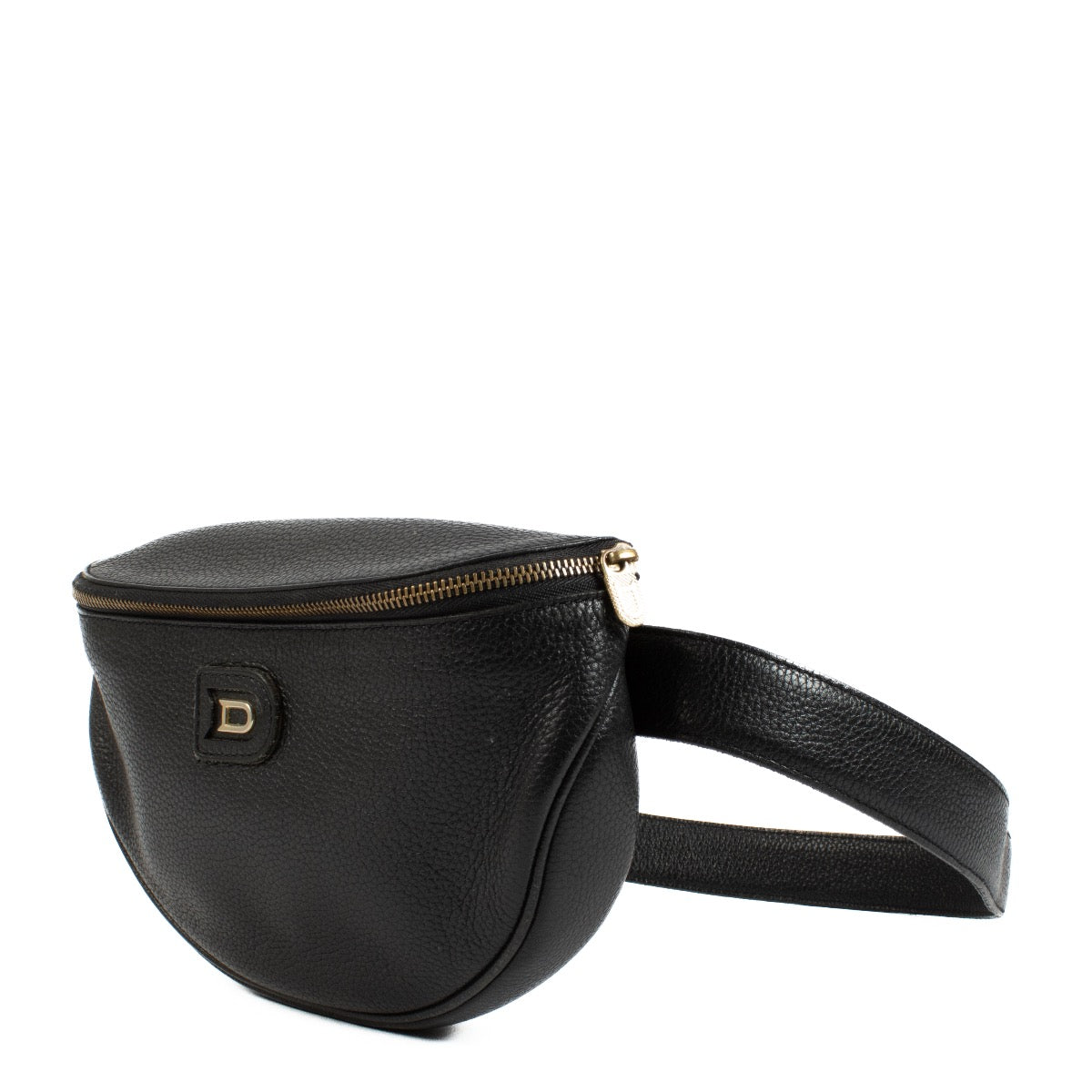Authentic second hand Delvaux Black Musette Belt Bag on Labellov.com