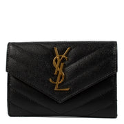 Buy authentic second hand Saint Laurent Black Cassandre Wallet at Labellov.com