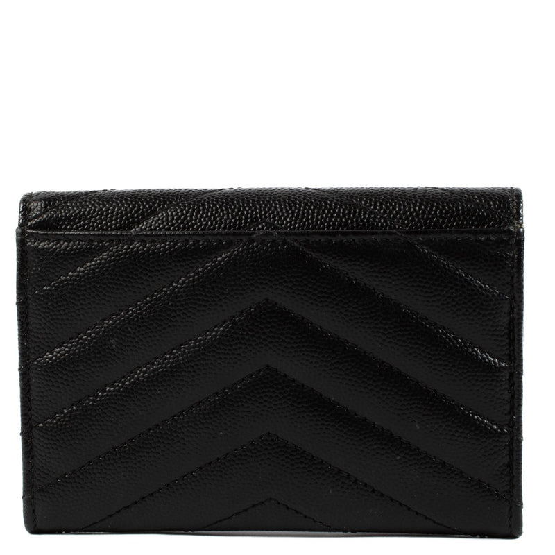 Buy authentic second hand Saint Laurent Black Cassandre Wallet at Labellov.com