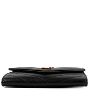 Buy authentic second hand Saint Laurent Black Cassandre Wallet at Labellov.com