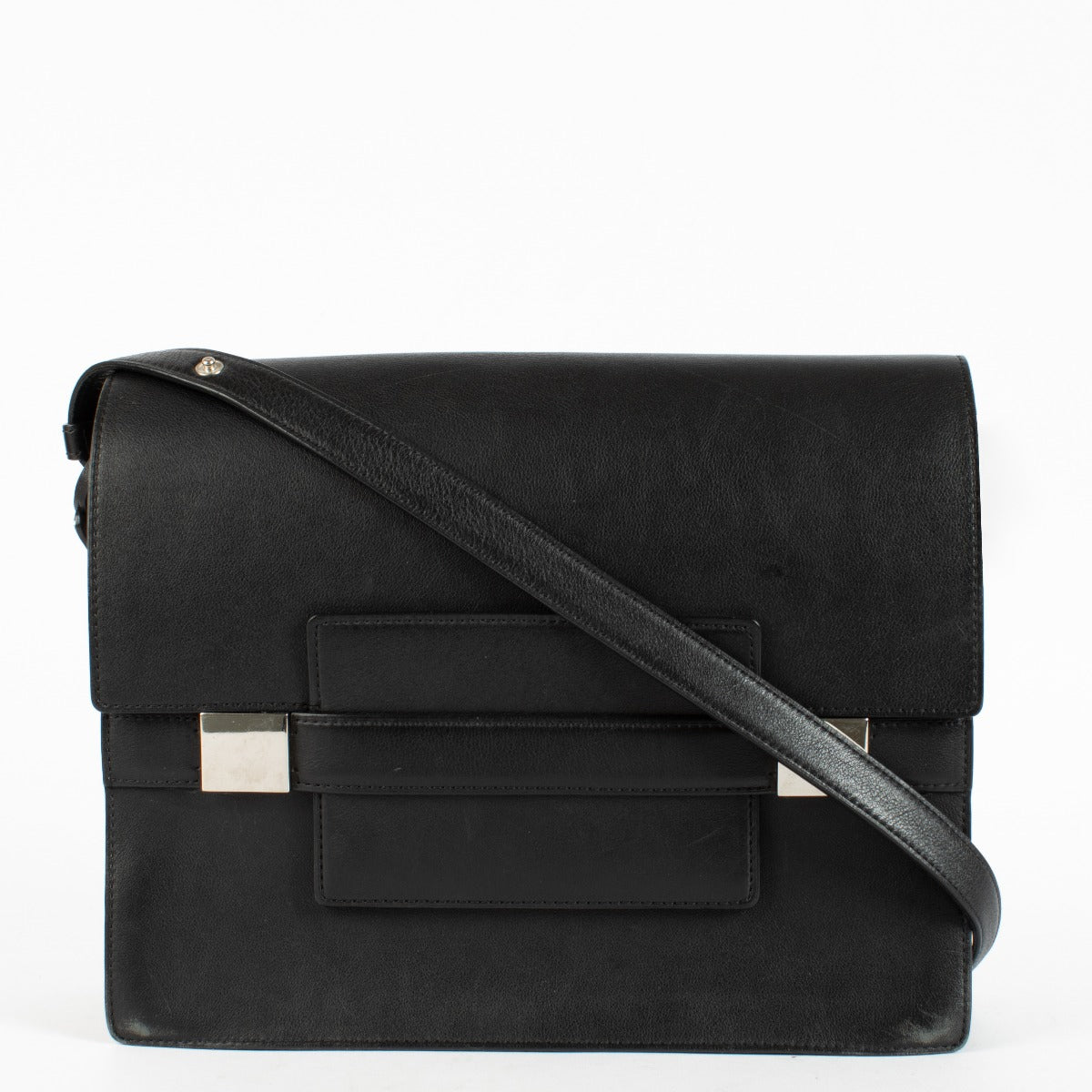 Delvaux Black Polo Madame XL Bag