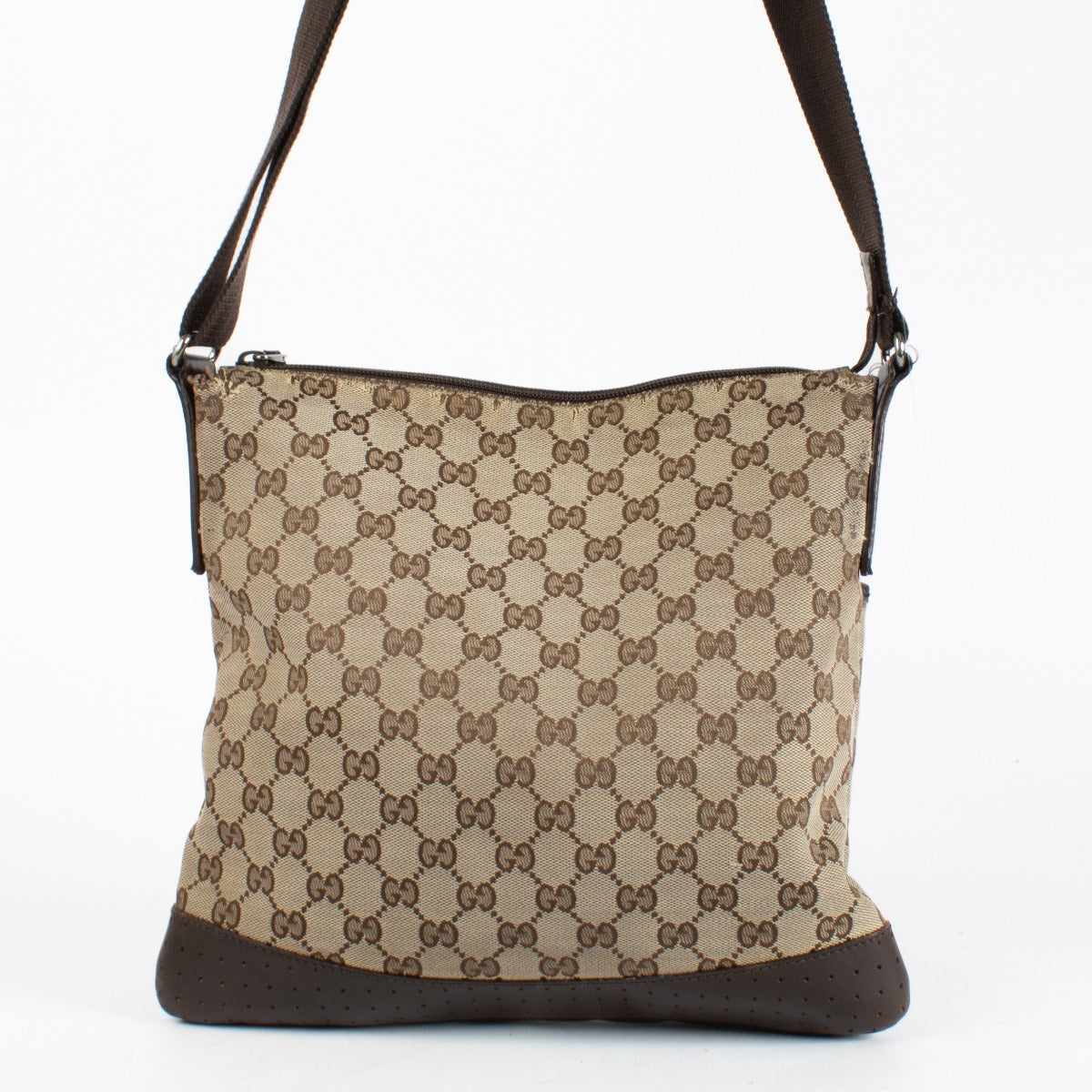 Authentic second-hand Gucci GG Canvas Messenger Bag Crossbody on labellov.com