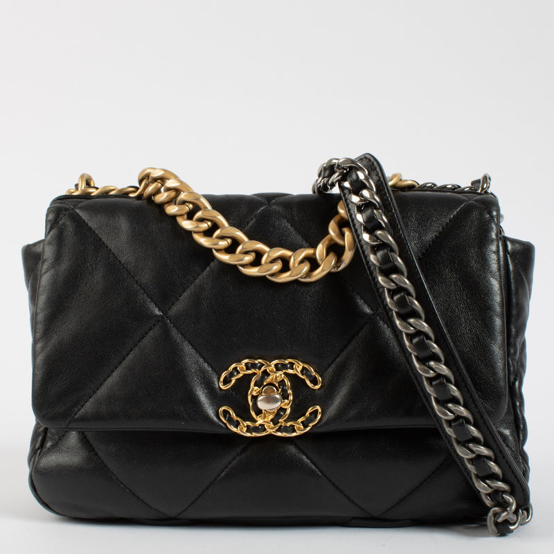 Chanel Black Medium Chanel 19 Bag