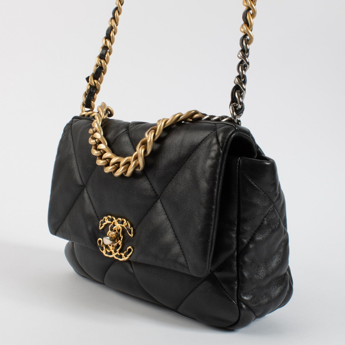 Chanel Black Medium Chanel 19 Bag
