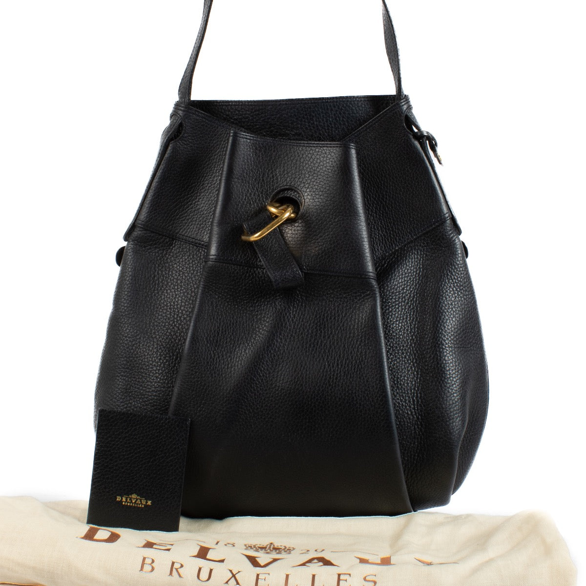 Shop 100% authentic second hand Delvaux Blue Shoulder Bag on Labellov.com