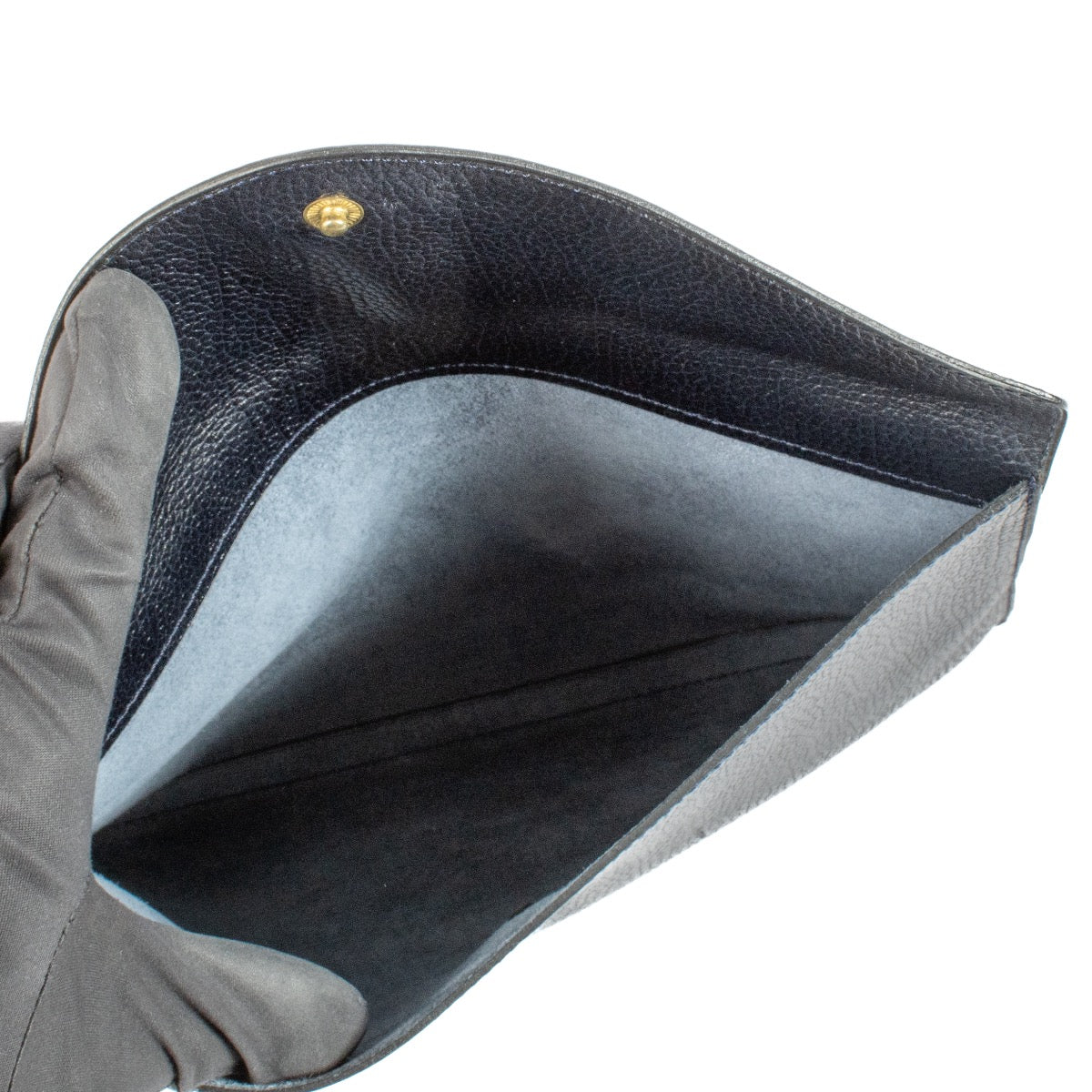 Shop 100% authentic second hand Delvaux Blue Clutch on Labellov.com