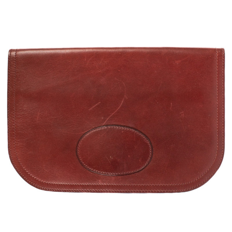 Delvaux Burgundy Wallet
