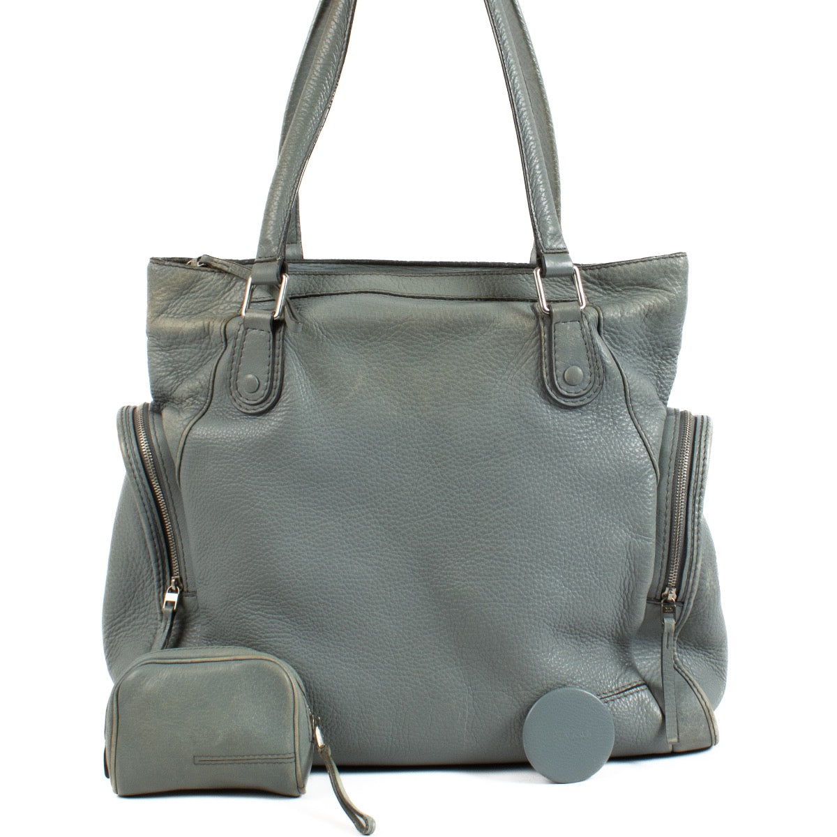 Shop 100% authentic second hand Delvaux Blue Mercredi Bag on Labellov.com