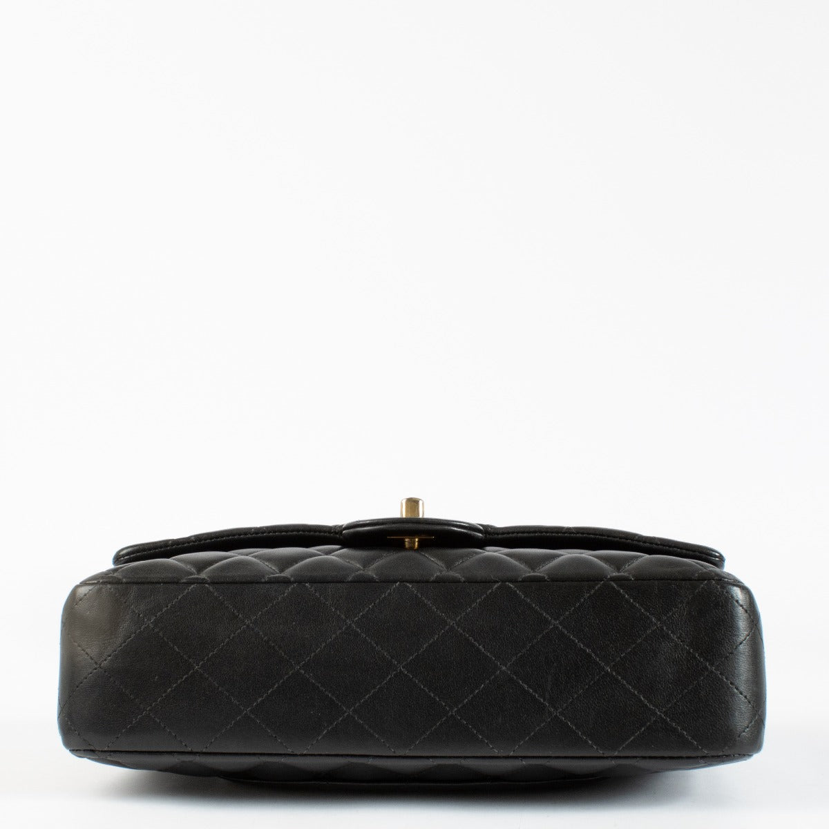 Chanel Zwart Lamsleer Medium Classic Flap 11.12 Tas