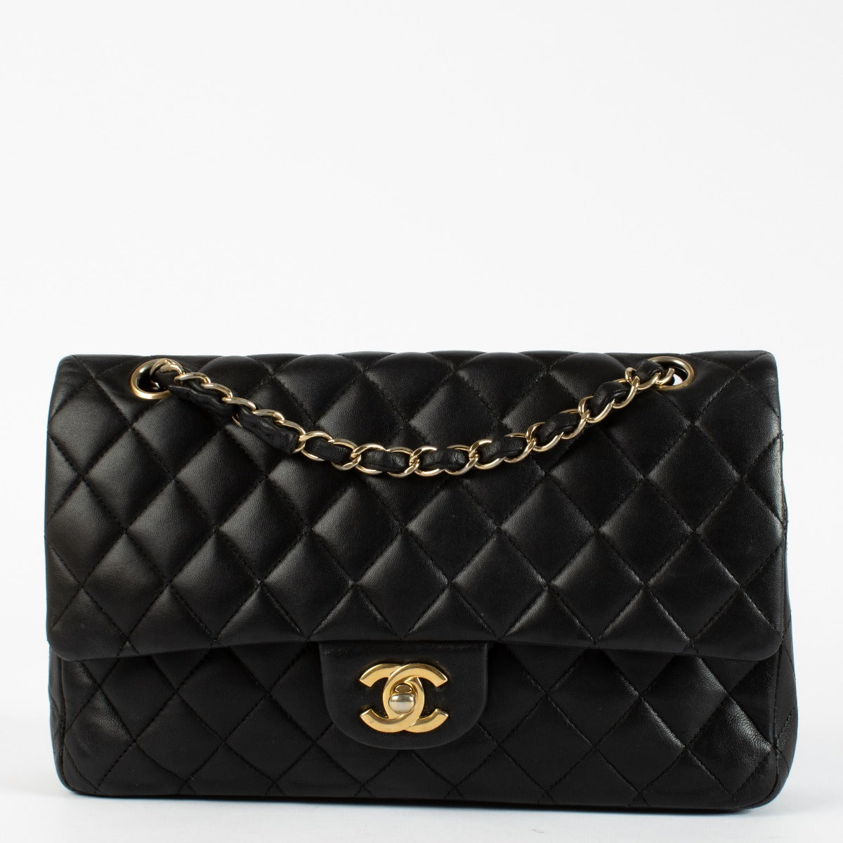 Chanel Zwarte Medium Classic 11.12 Kleptas