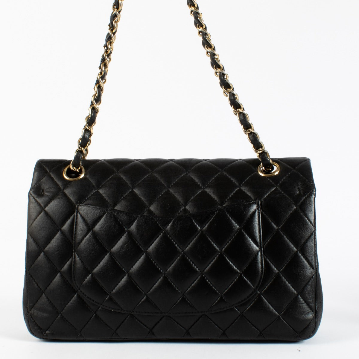 Chanel Zwarte Medium Classic 11.12 Kleptas