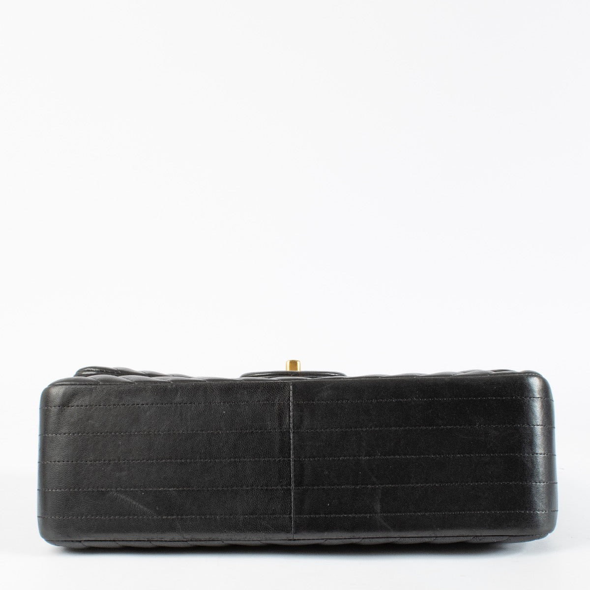 Shop 100% authentic second hand Chanel Black Chevron Classic Flap Bag on Labellov.com