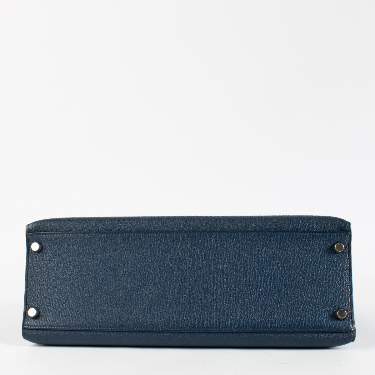 Hermès Kelly 35 Bleu De Malte Chevre Coromandel PHW